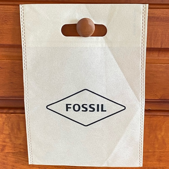 Fossil Wallet Dust Bag Tote - NEW - Picture 1 of 2